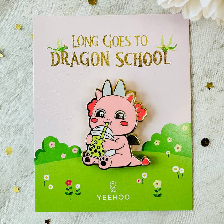CapyFun - Wholesale Lapel Pin/Button - Cute Hard Enamel Dragon Axolotl Bunny Pin