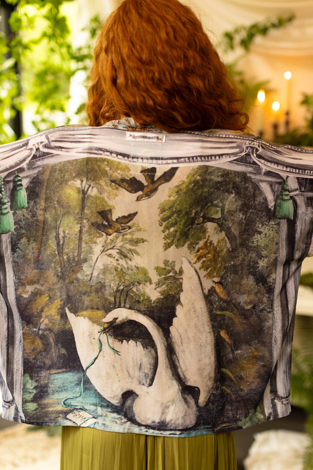 Market of Stars (USA) - Wholesale Kimono - Women's - Theatre of Dreams Pixie Duster Cropped Kimono w/ Swan9