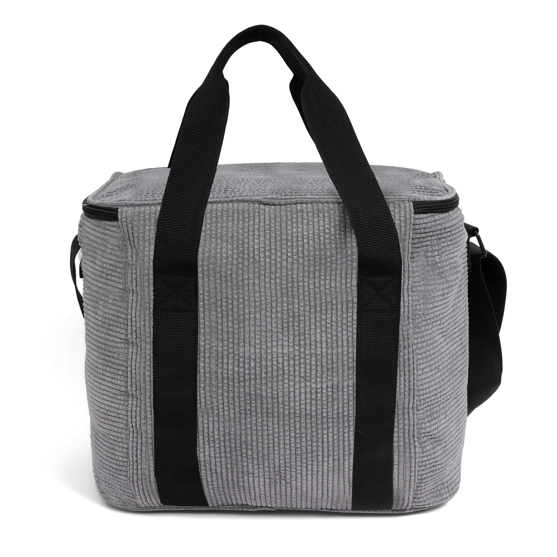 VewoTex - Wholesale Cooler/Cooler Bag - Cooler bag » Freezer bag » Insulated picnic bag in corduroy look » Insulated bag » Small cooler with handle and shoulder strap3