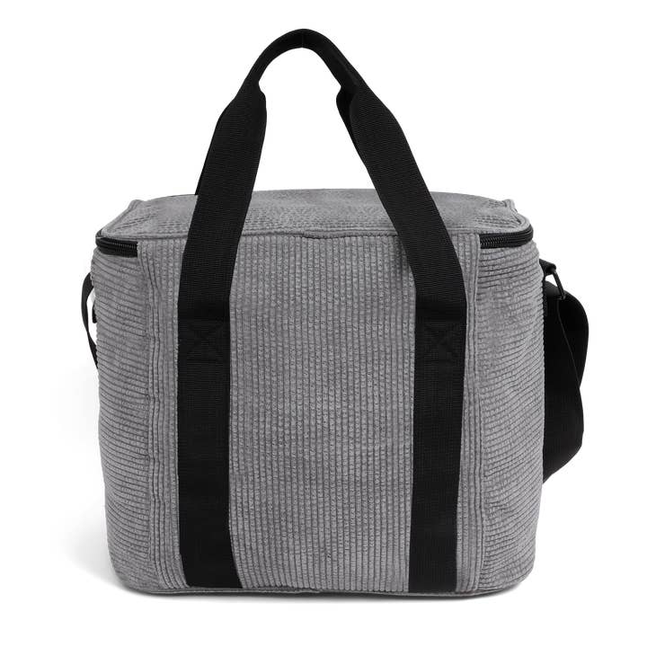 VewoTex - Wholesale Cooler/Cooler Bag - Cooler bag » Freezer bag » Insulated picnic bag in corduroy look » Insulated bag » Small cooler with handle and shoulder strap3