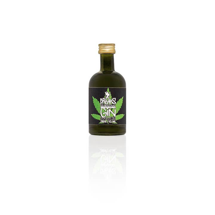 Breaks Gin Manufaktur - Vendita all'ingrosso Gin - Set di 6 Little Breaks Gin 50ml - Cannabis Gin