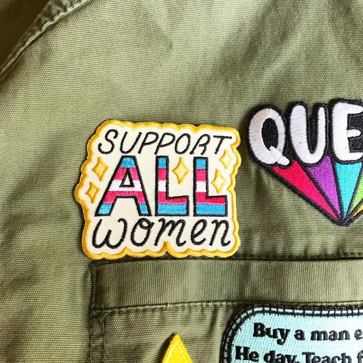 Raspberry Cloud Studio - Wholesale Patch - Support All Women Iron-on Patch4