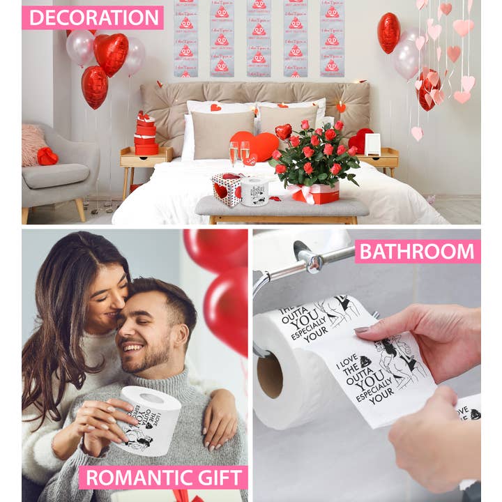 Cota Global - Vente Papier toilette - PAPIER HYGIÉNIQUE IMPRIMÉ - AIMEZ VOTRE FESSE4