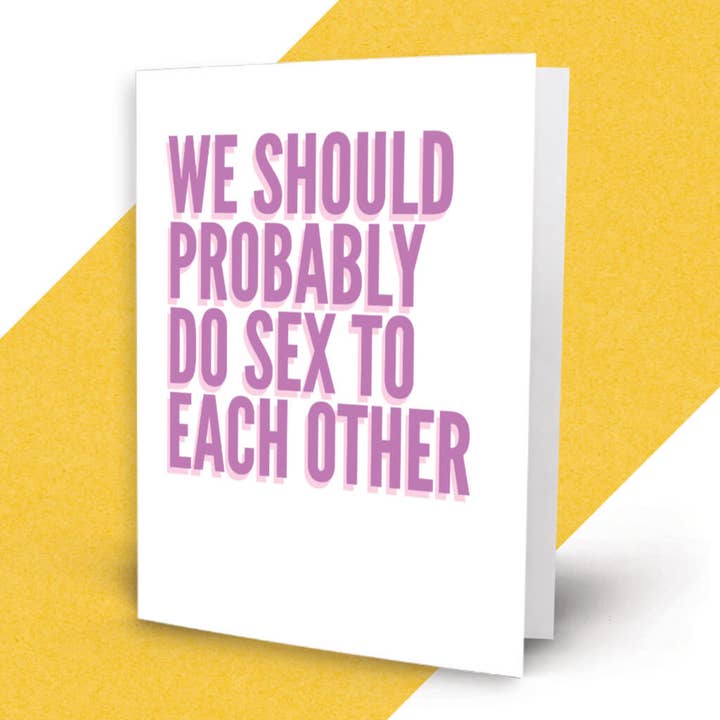 Gör Sex Kort för wholesale av Middle Child Made