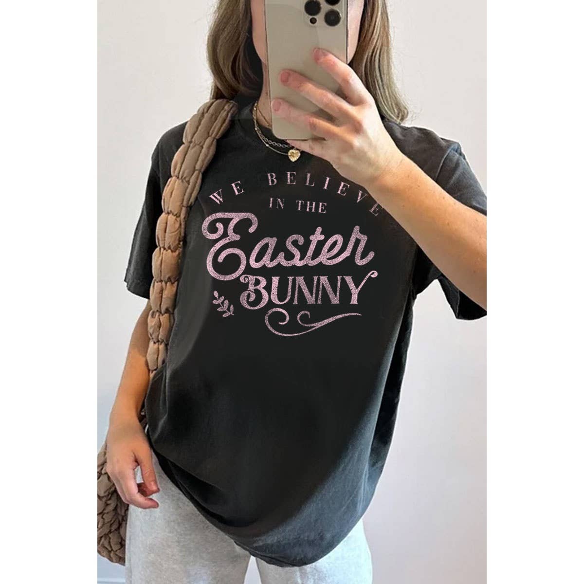 HRTandLUV - Wholesale T-Shirt (Graphic) - Women's - EASTER BUNNY WASHED GRAPHIC TEE4