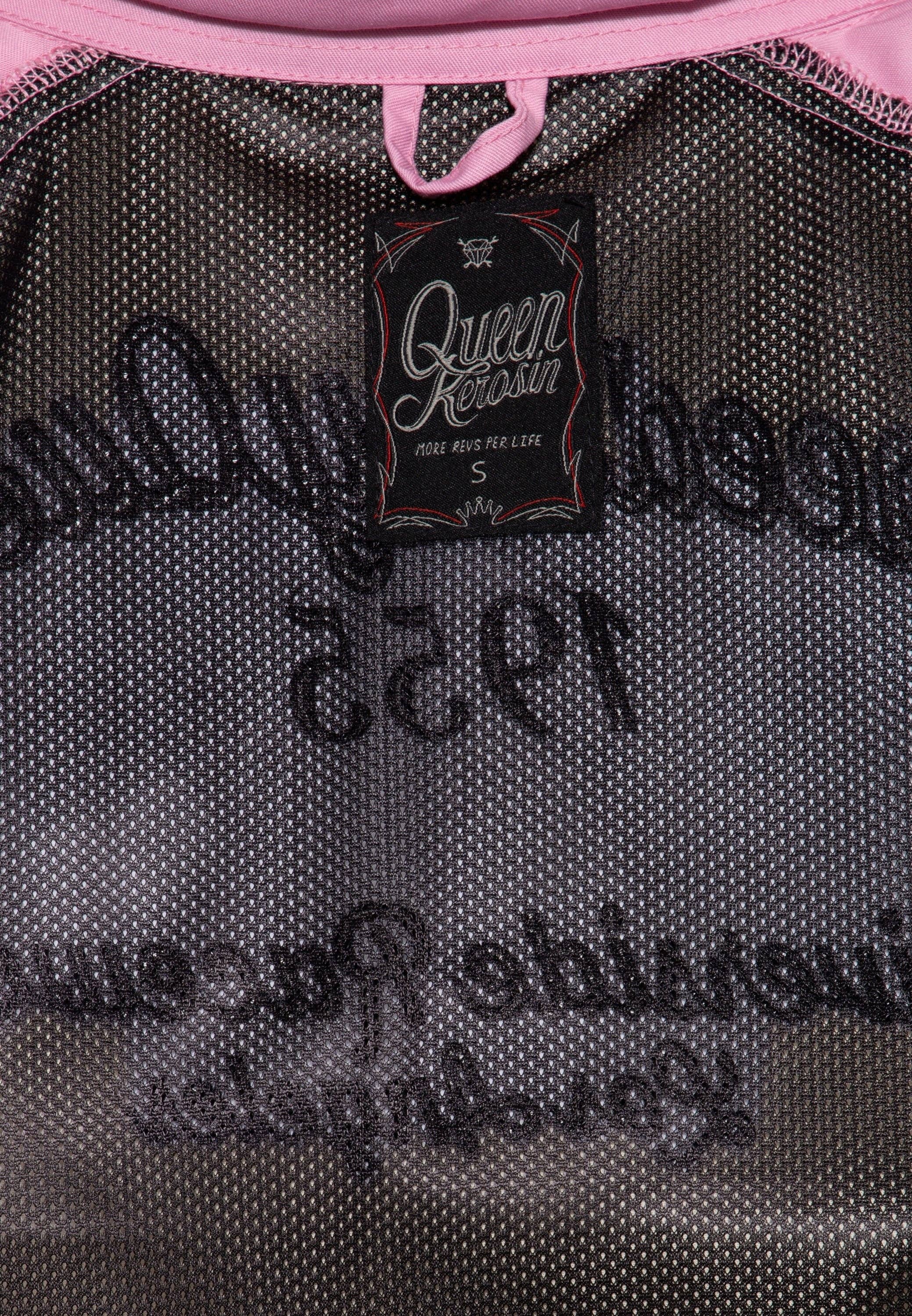 pink Speedway Queens 1955 gabardine jacket for wholesale on Faire7