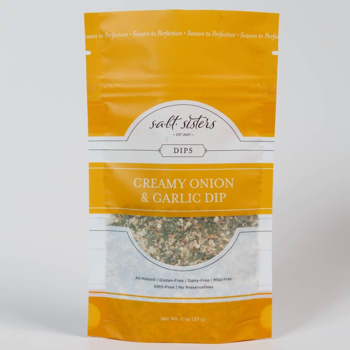 Dip Seasoning Mix - Creamy Onion & Garlic - Packaged Weights and other Purchase Wholesale garlic onion. Free Returns & Net 60 Terms on Faire trending on Faire.