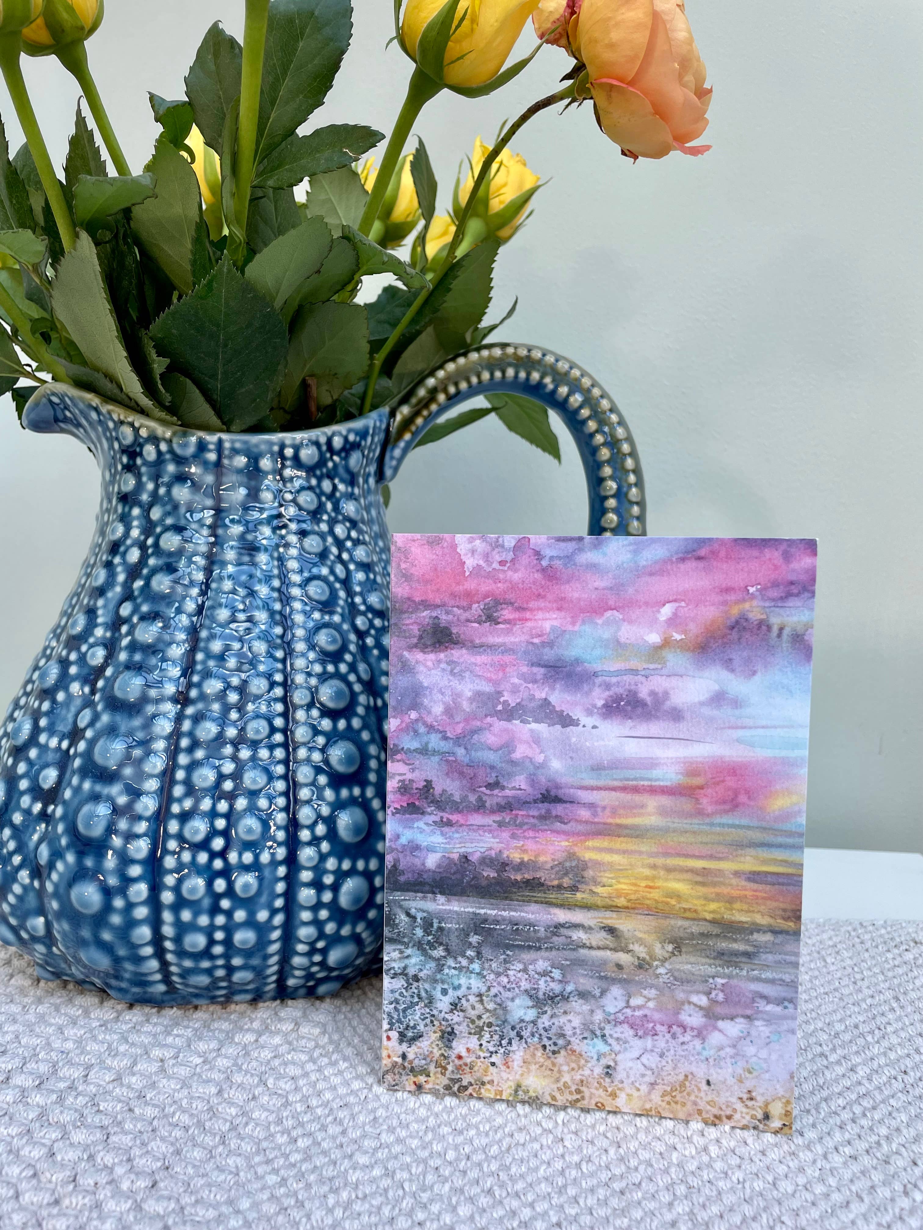 Charlotte Stone Art – wholesale Everyday greeting card – Beautiful Art Greeting Card- Coastal Eco Friendly Colourful3