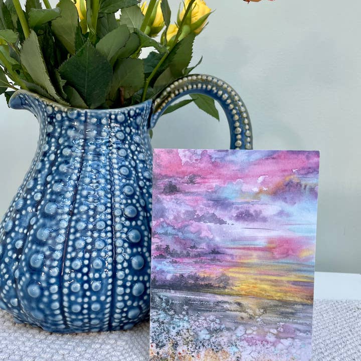 Charlotte Stone Art – wholesale Everyday greeting card – Beautiful Art Greeting Card- Coastal Eco Friendly Colourful3