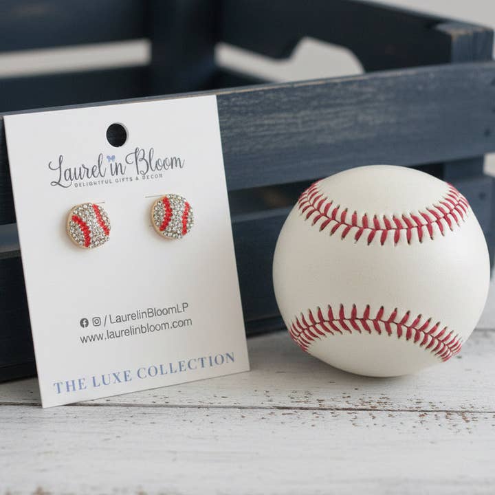 Signature Sport Baseball Studs for wholesale by Laurel in Bloom