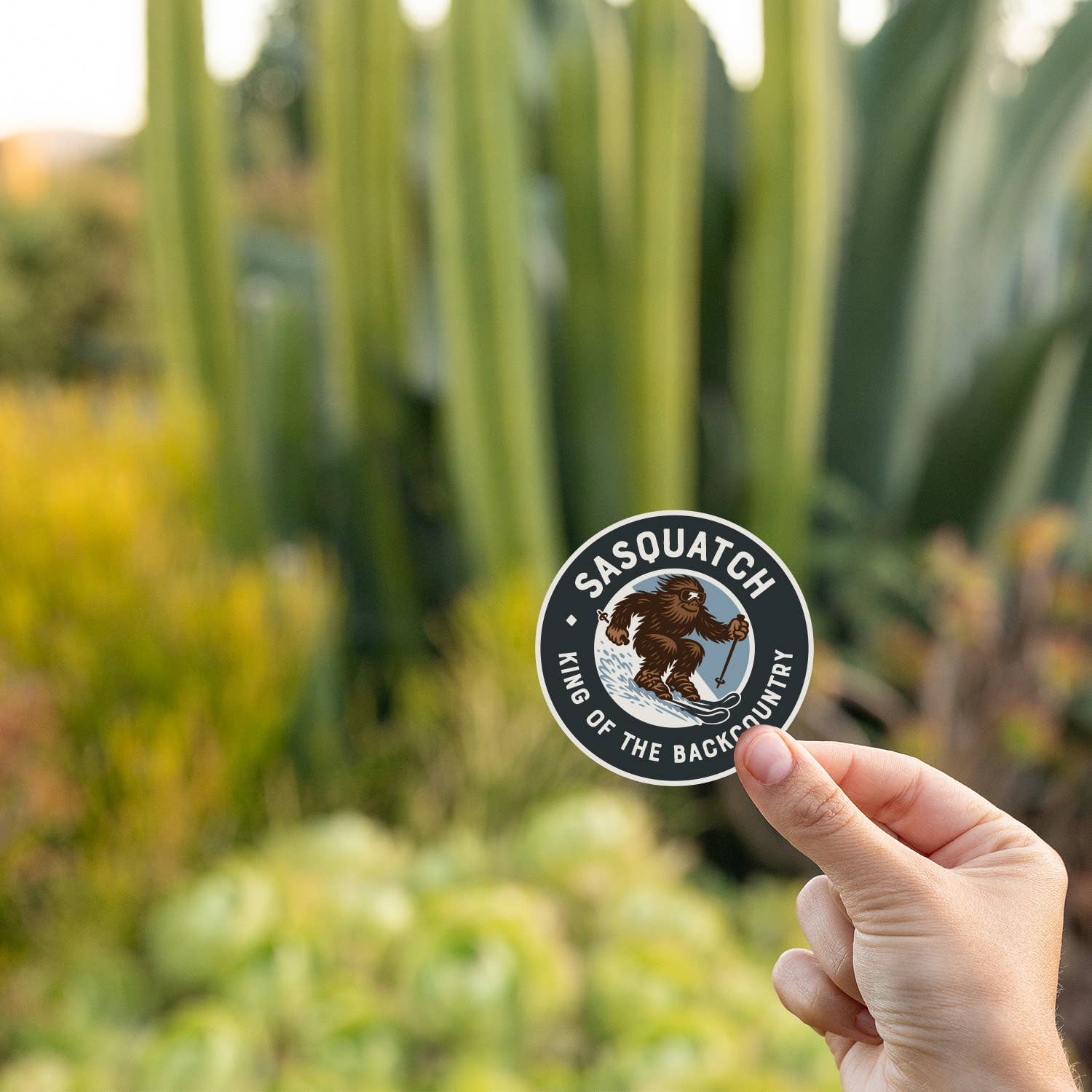Squatchy - Wholesale Sticker - Sasquatch King of the Backcountry Sticker6