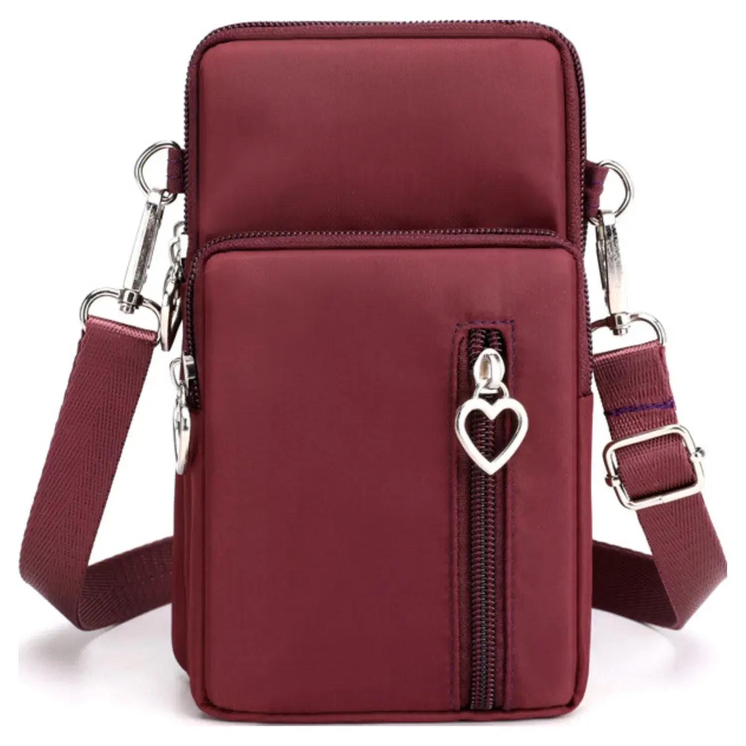 Superbia - Wholesale Crossbody Bag - Women's - Superbia 3 Zipper Splash Proof  Essential Bag Mobile Bag6