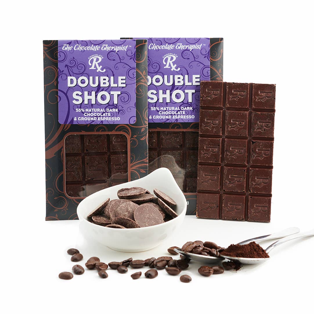 The Chocolate Therapist - Wholesale Chocolate Bar - Chocolate Bar - Double Shot