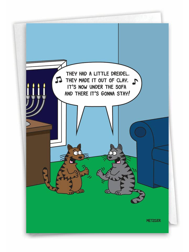 Carte Hanoukka - Little Dreidel pour la vente par NobleWorks