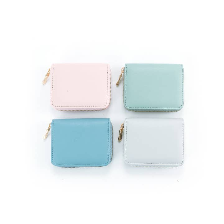 bellachic - Wholesale Wallet - Women's - SMALL PASTEL ASSORTED WALLETS