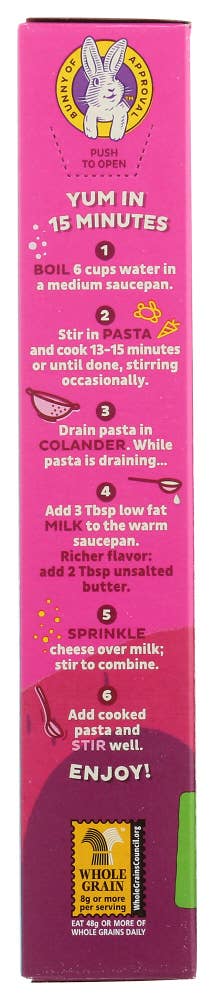 KeHE Distributors, LLC - Wholesale Pasta - Annie's Homegrown Mac & Cheese Bunny 6 oz2