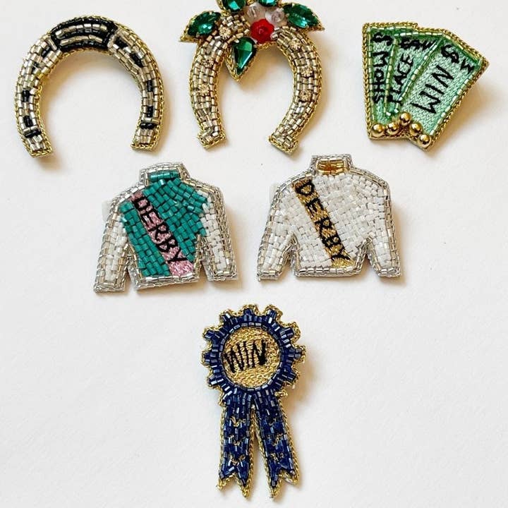 Lulubelles Boutique – wholesale Lapel pin/button – Derby Lapel Pins