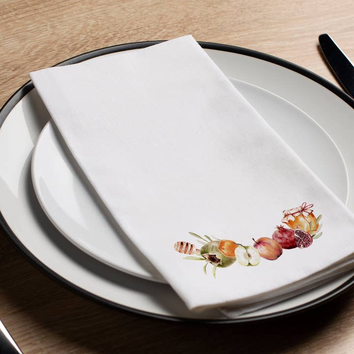 Shana Tova Floral - Printed Guest Towel for wholesale by Altoonastore