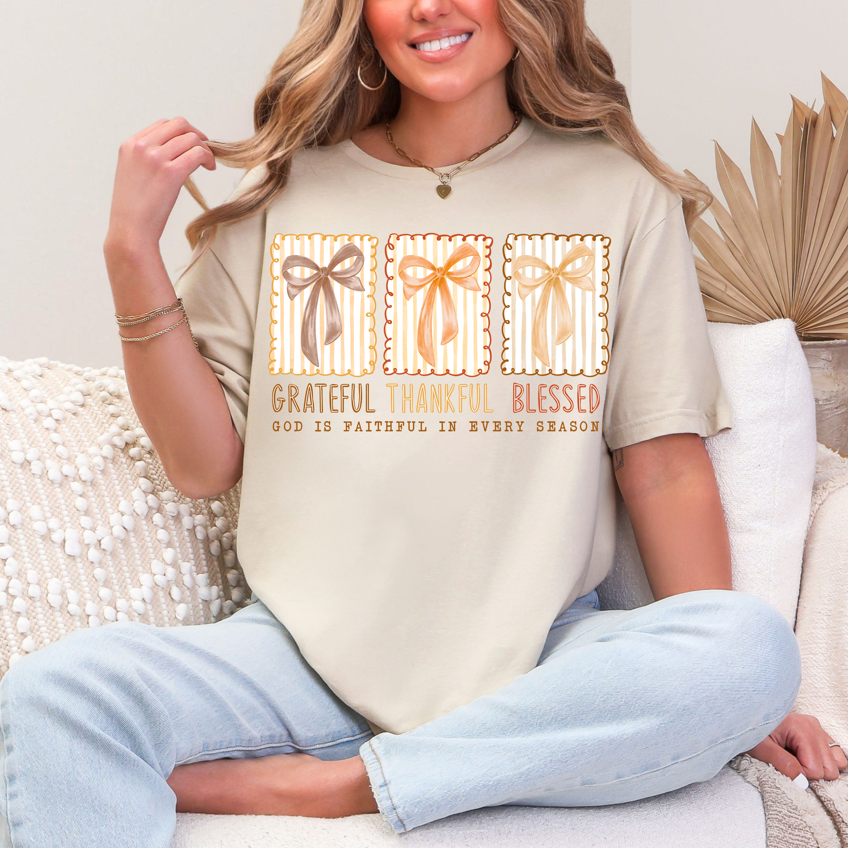 Southern Backroad Tees LLC - Wholesale T-Shirt (Graphic) - Women's - Grateful Thankful Blessed0