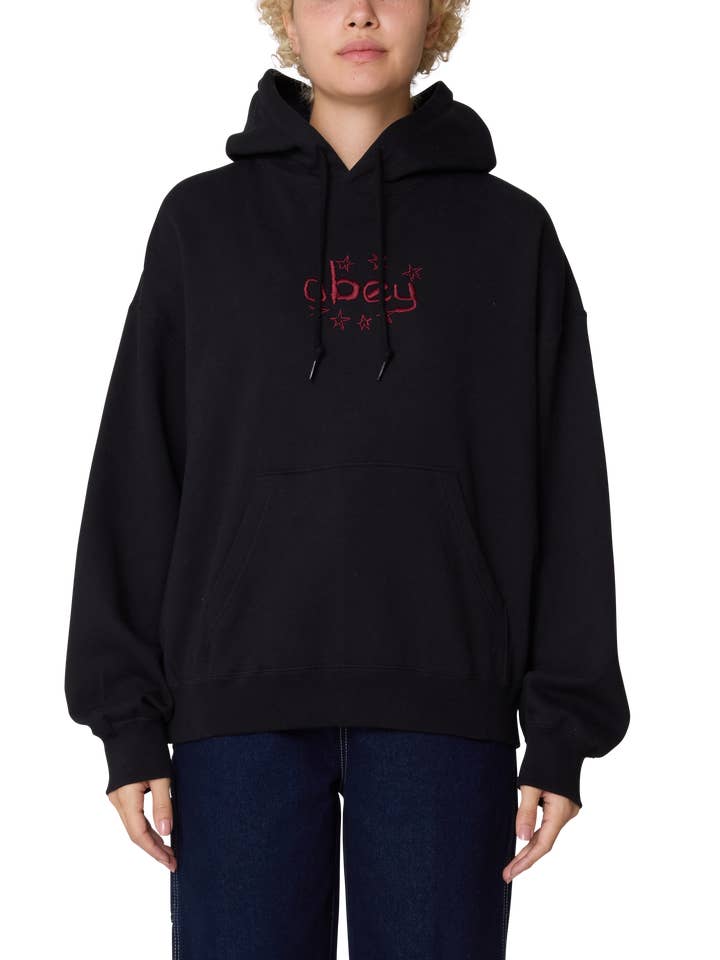 OBEY STARS RELAXED HOOD for wholesale by OBEY Clothing