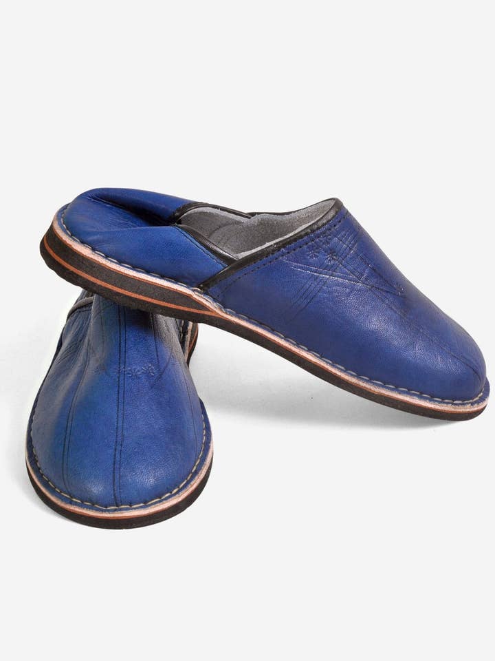 Babouche aus marokkanischem Leder für den Großhandel von wowheritage