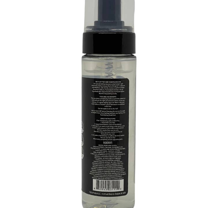 My Curl products - Wholesale Hair Styling Gel/Mousse - SET IT OFF TEXTURE FOAMING MOUSSE2