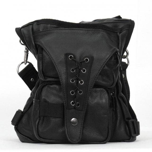 Hot Leathers CPL1001 Black Clip Pouch Leather Thigh Bag and other Purchase Wholesale concealed purses. Free Returns & Net 60 Terms on Faire trending on Faire.
