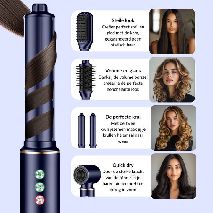 a sunny day - Wholesale Hair Dryer - UMBRION Airstyler - 5-in-17