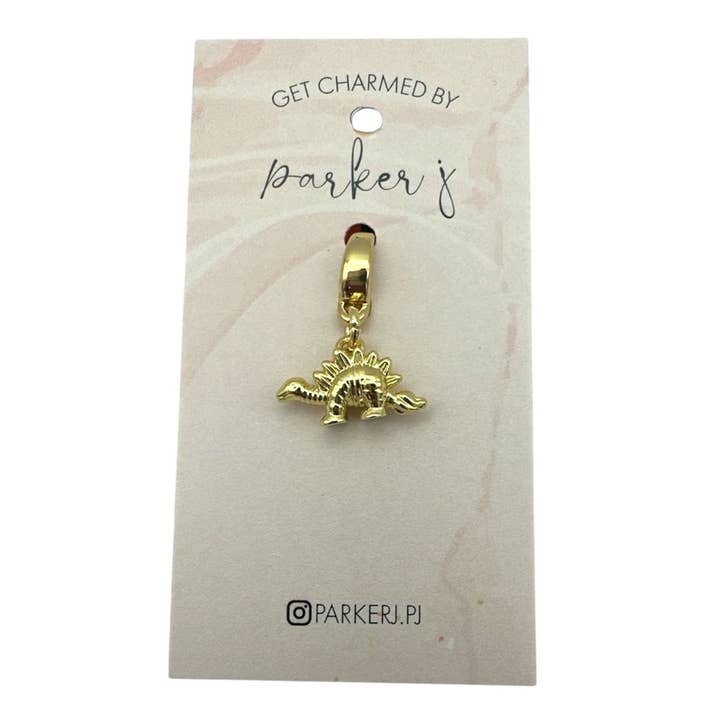 Stegosaurus Charm for wholesale by Parker J Jewelry & Charm Bar
