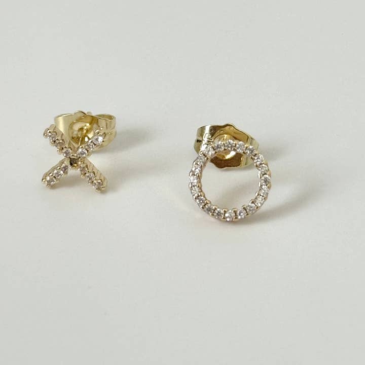 Tramps+Thieves - Wholesale Stud/Post Earrings - Love you Studs1