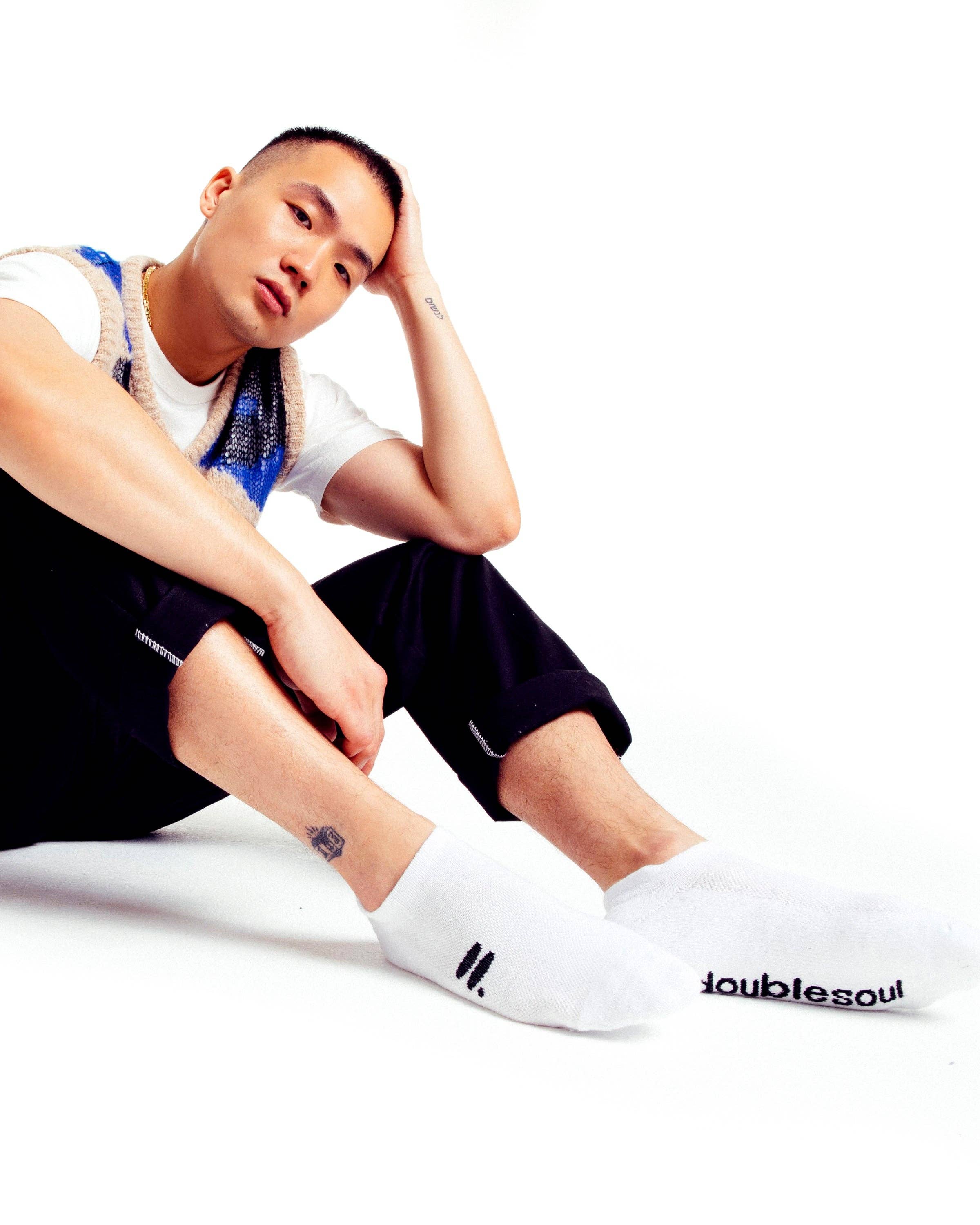 doublesoul – wholesale Socks – Unisex – Low 3 Pack Solid9