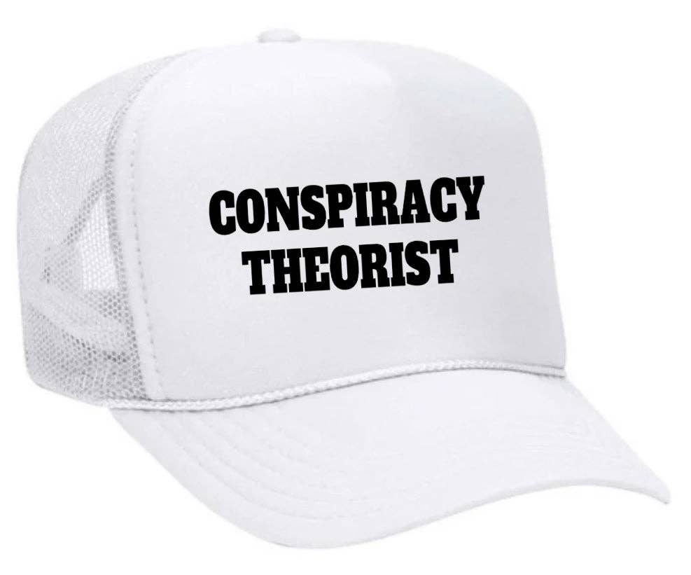 Inappropriate Trucker Hats - Wholesale Trucker Hat - Women's - Conspiracy Theorist Trucker Hat10
