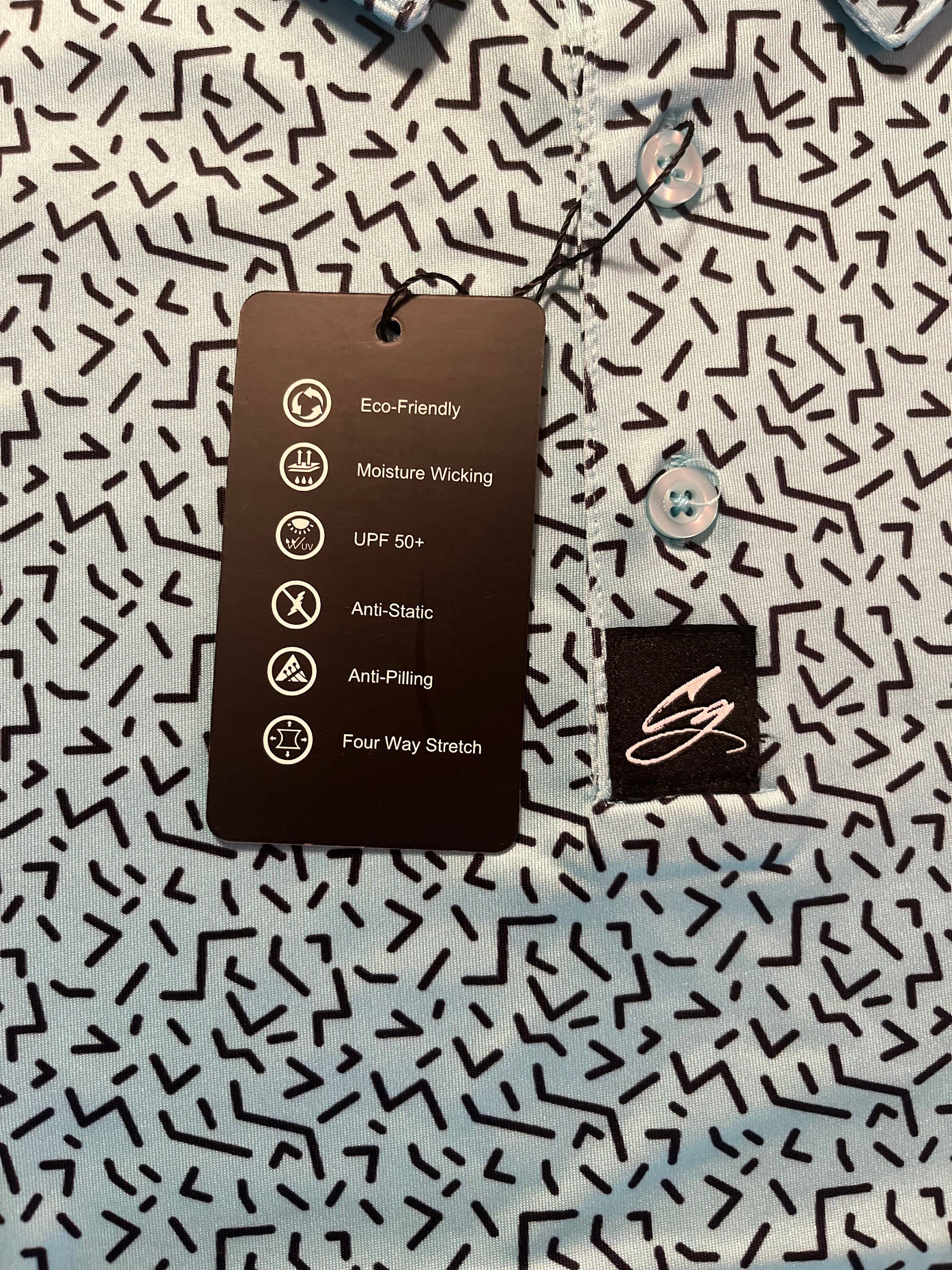 CG Golf Polos - Wholesale Polo - Men's - Retro - Mens Premium Performance Golf Polo2