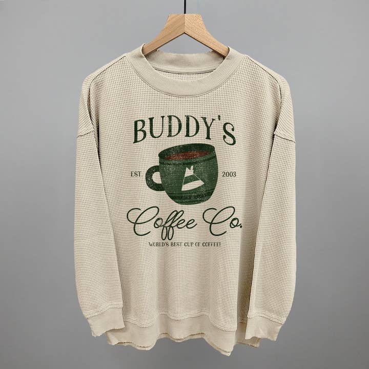 Ivy + Cloth - Wholesale Screen Printed T-Shirt - Women's - Buddy's Coffee Co1