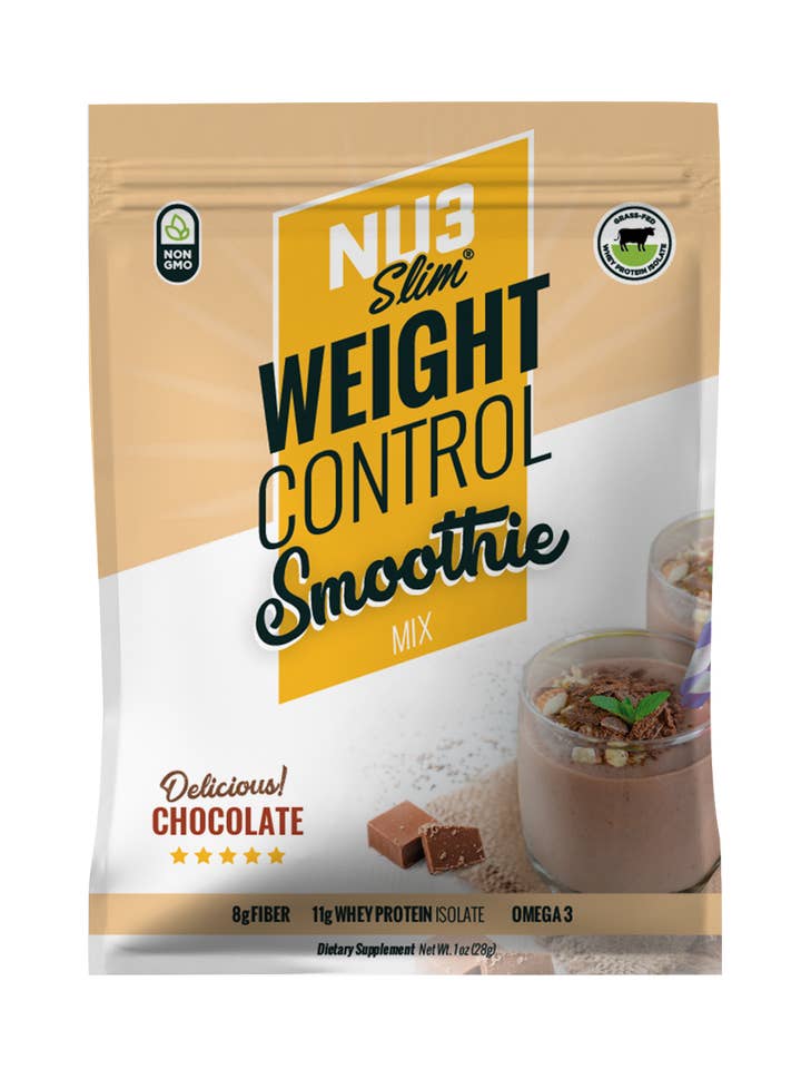 NU3 Slim - Le Contrôle du Poids Smoothie Chocolat 1oz (28g) pour la vente par NU3 Slim
