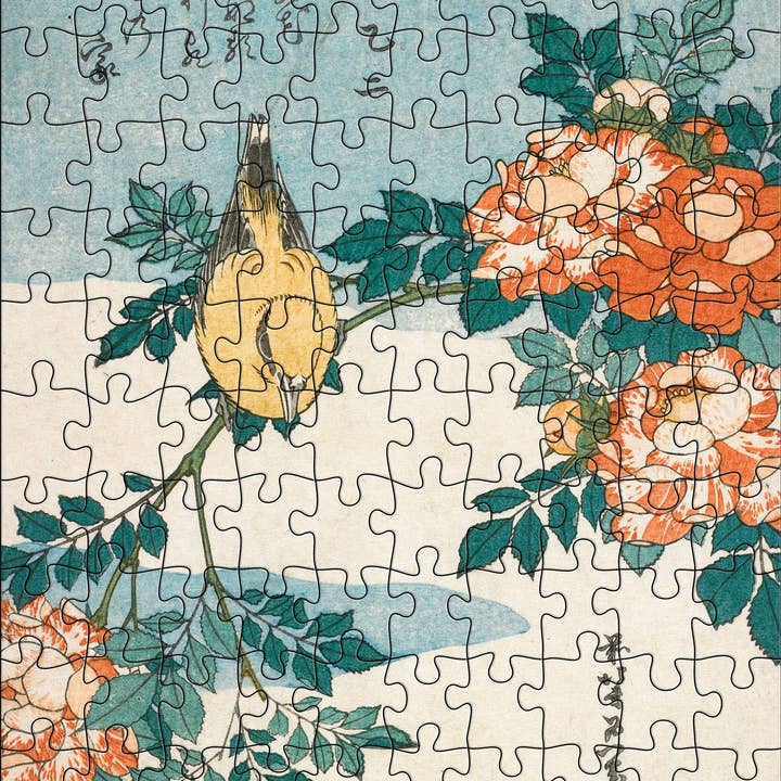 Pomegranate - Wholesale Puzzle - Adult - Hokusai 120-Piece Double-Sided Jigsaw Puzzle Set4