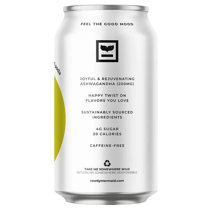 Rowdy Mermaid - Wholesale Soda/Carbonated Drink - good mood soda (lemon lime)2