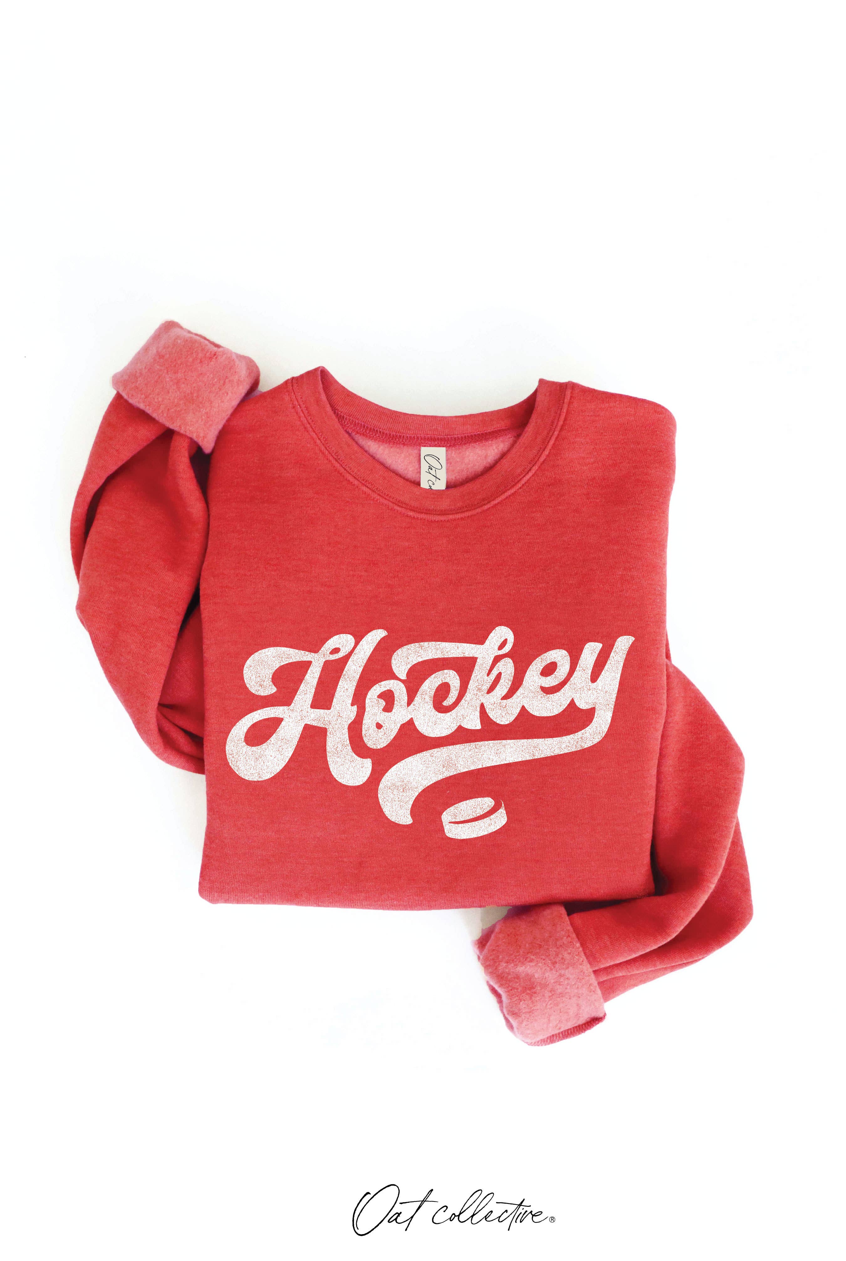 OAT COLLECTIVE - Vente Sweat-shirt à imprimés – femme - Chandail à motif HOCKEY15