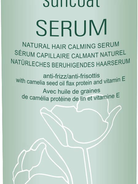 Sérum calmant naturel anti-frisottis pour la vente par Suncoat
