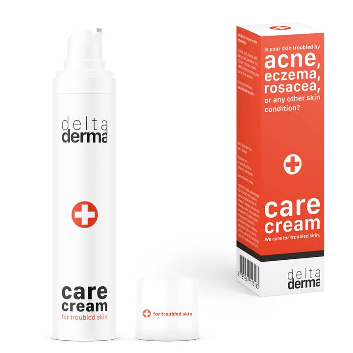 CareCream – Hautpflegende Creme mit Zink zur Unterstützung der Hautabwehr für den Großhandel von DeltaDerma