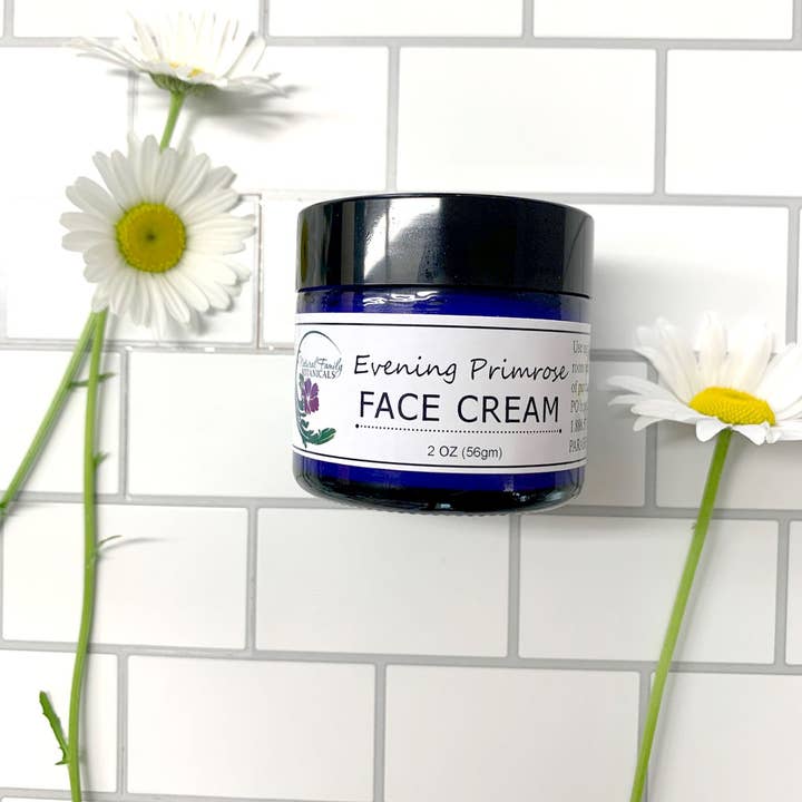 Nachtkerzen-Gesichtscreme für den Großhandel von Natural Family Botanicals