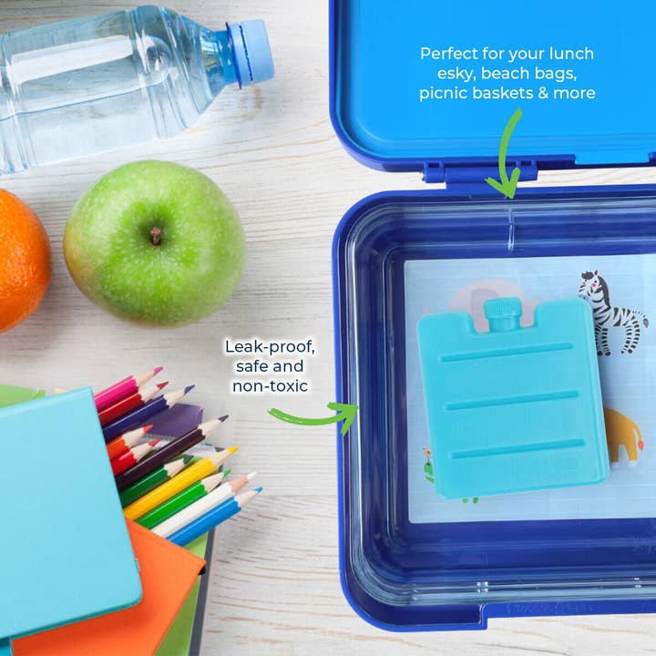 Mum Made Yum - Wholesale Lunch bag/box – Kids - Mini Ice Brick - various colours1