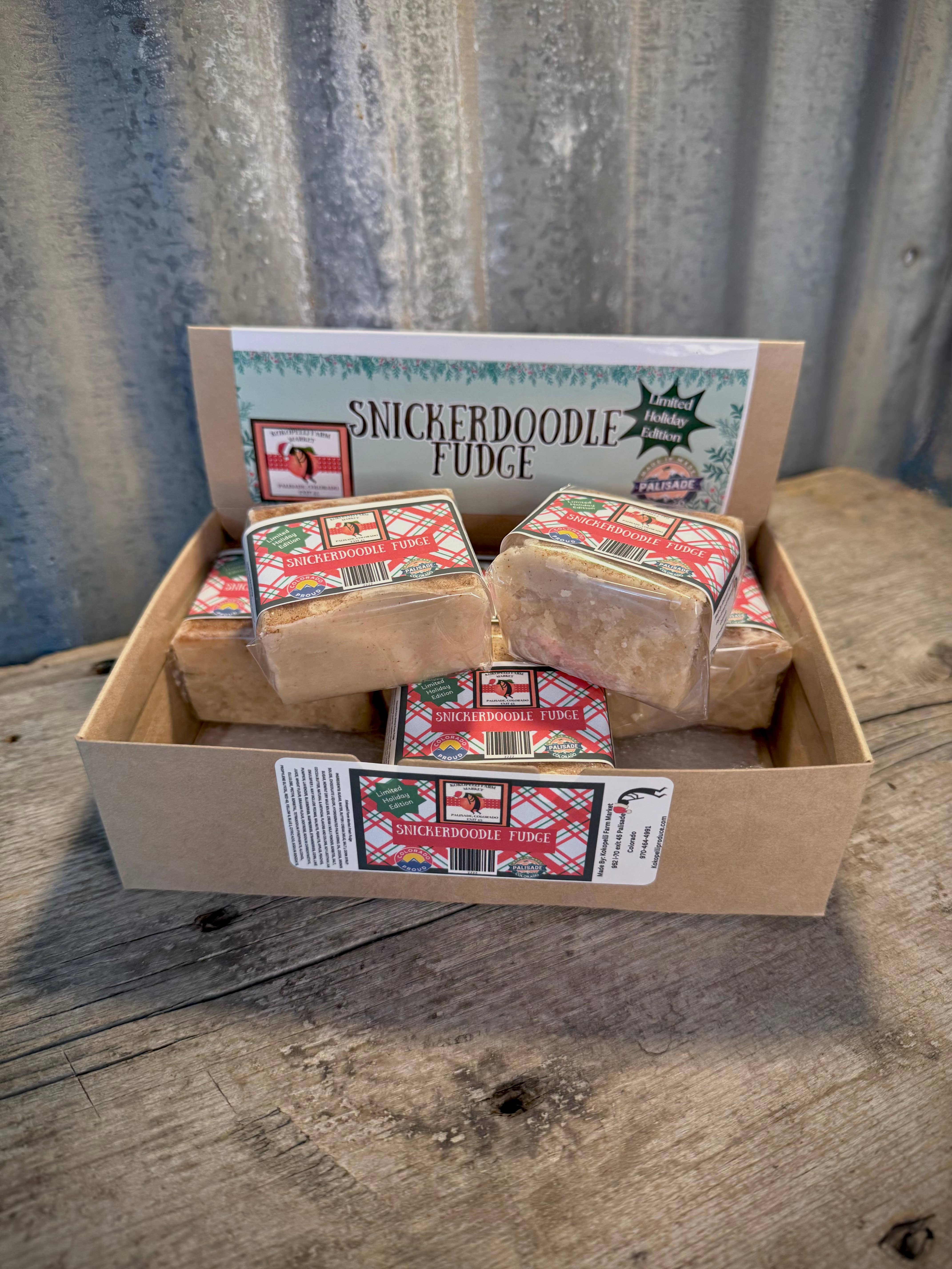 Kokopelli Farm Market - Wholesale Fudge - Snickerdoodle Fudge 1