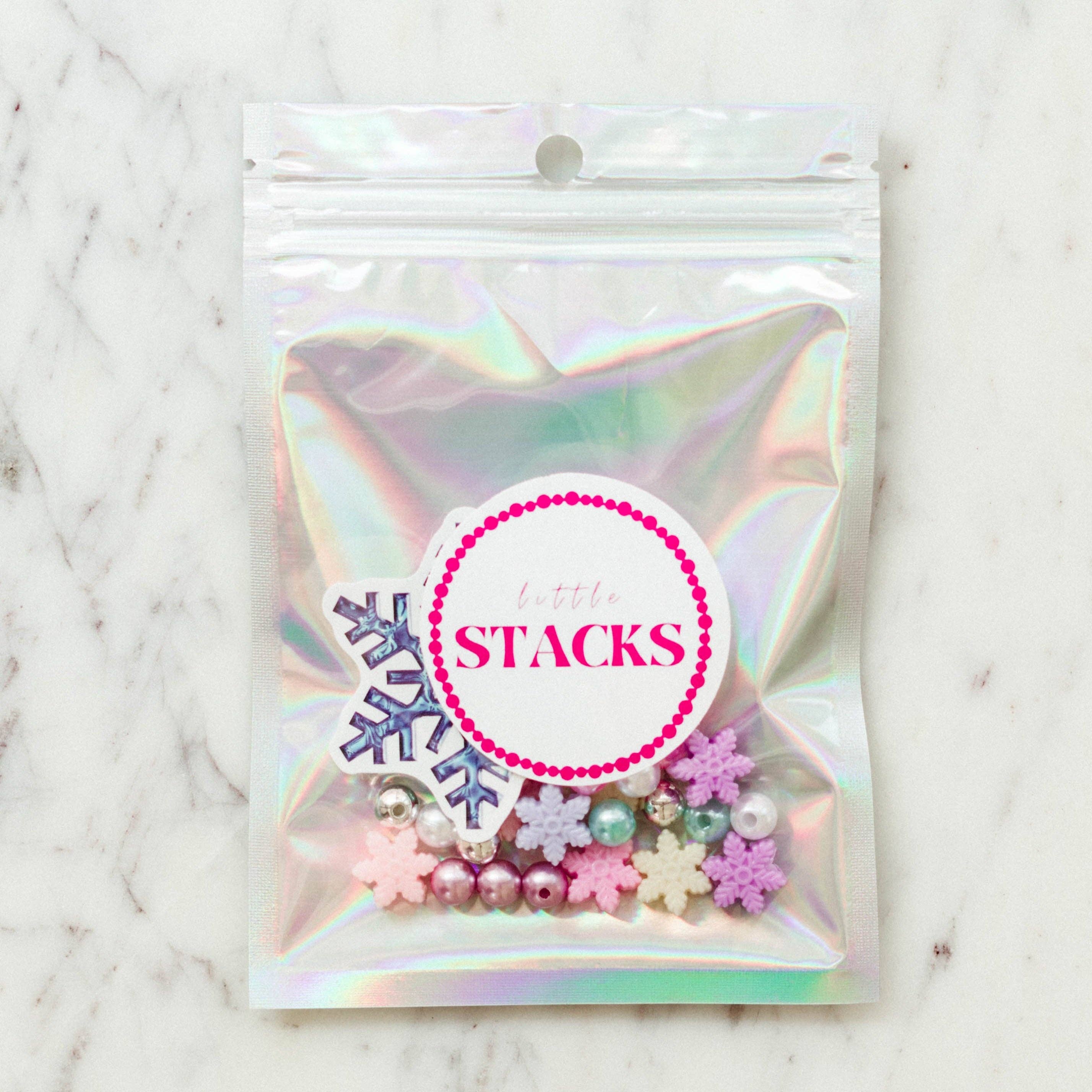Little Stacks - Wholesale DIY Jewelry - Kids - The Snowflake Winter STACK7