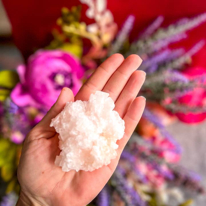 Mandala Gems – wholesale Andlig sten/kristall – Rå rosa halit, grossistkristallprover