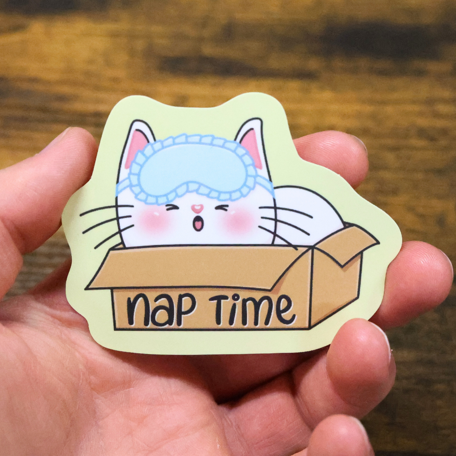 Sleazy Greetings - Wholesale Sticker - Nap Time Funny Vinyl Sticker1