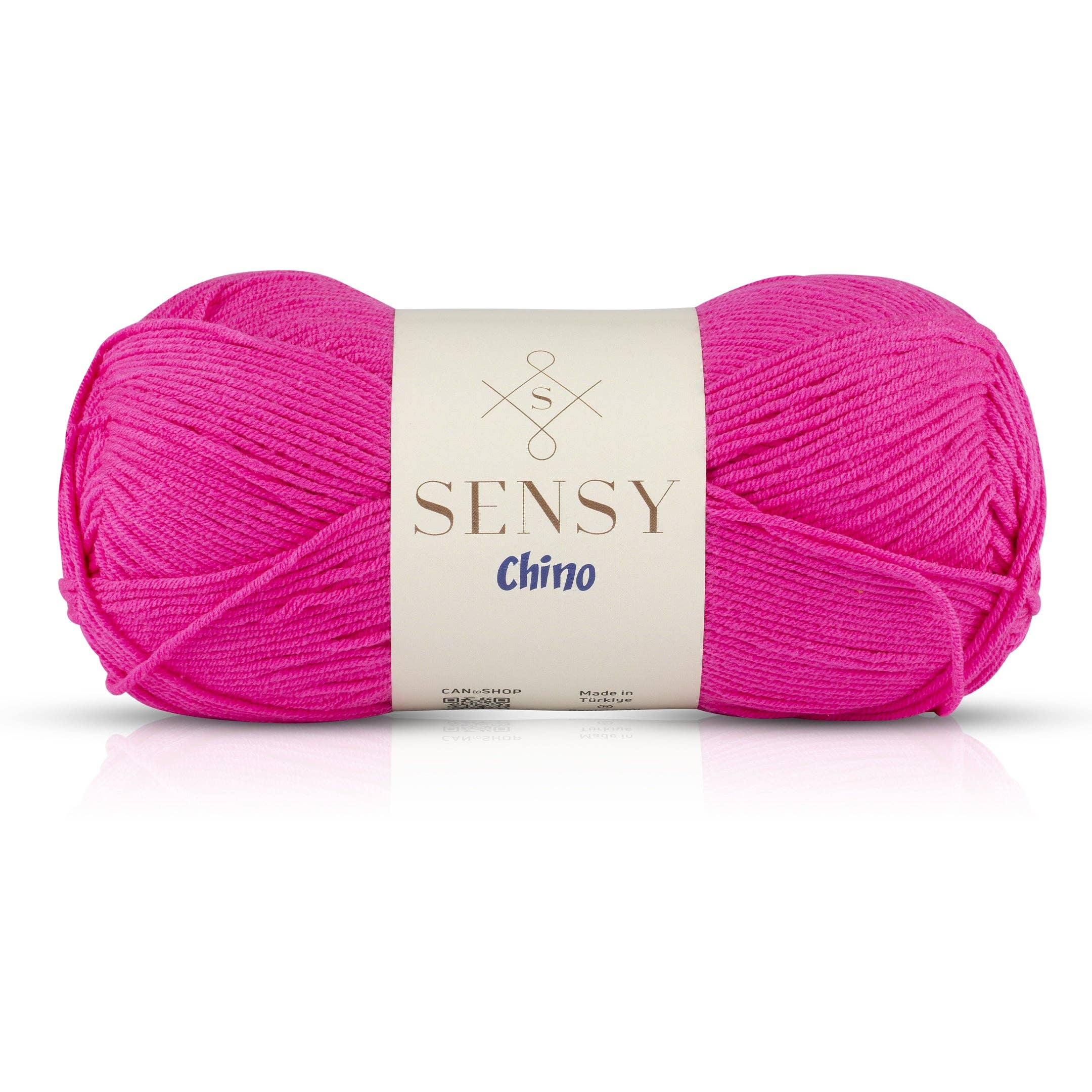 Sensy - Wholesale Yarn - Sensy Chino Soft Cotton Yarn, 3.5 oz, 360 Yards, Gauge 2 Fin14