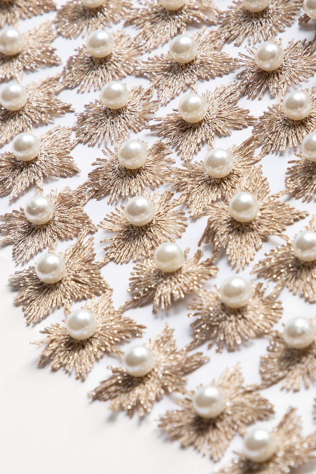 SAACHI - Wholesale Blouse - Women's - Floral Shell Pearl Capelet9