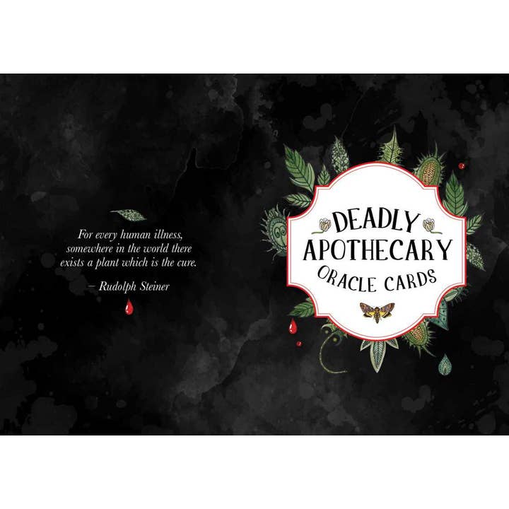 Simon & Schuster - Wholesale Tarot Cards - Deadly Apothecary Oracle by Priestess Moon4