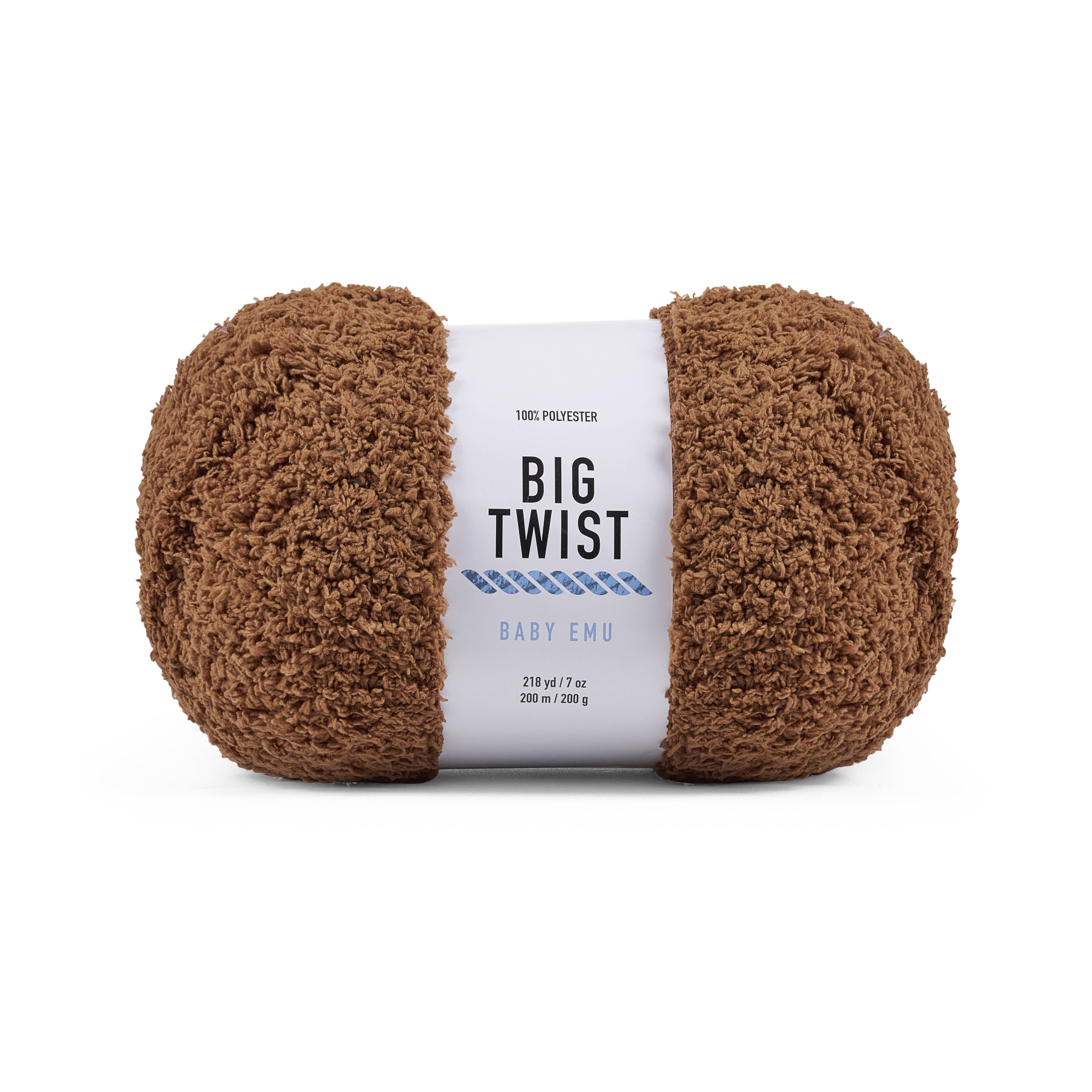 Crafted by Catherine - Wholesale Yarn - Big Twist Baby Emu Yarn | 7oz/200g | Bulky #5 | Pack of 41